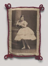 Ballet Dancer,c. 1865 (photo)