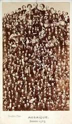 Personnalités du Second Empire, vers 1860
