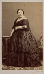 Portrait de la chanteuse d