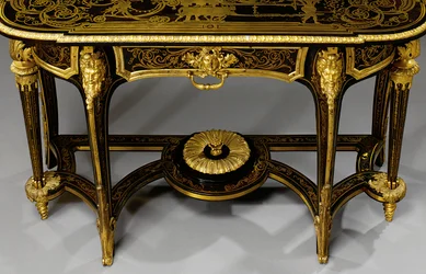 Une des deux tables de console Louis XIV assorties, vers 1710