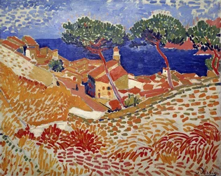 Collioure, le village et la mer