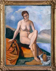 Nu féminin avec une cruche, vers 1925 (huile sur toile) (voir aussi 287560)