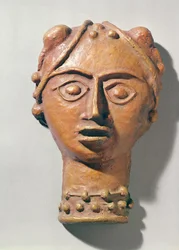 Tête de femme (bronze)