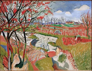 Les Vignes au printemps