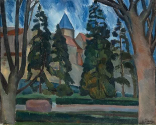 Paysage de carrière sur la Seine