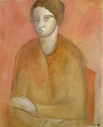 Femme assise, vers 1912 (huile sur toile)