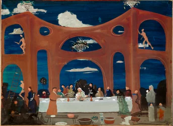 "La Cène, vers 1912 (pastel)