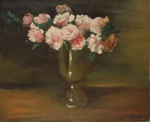 Vase avec fleurs