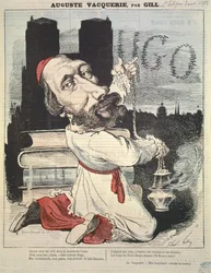 Auguste Vacquerie (1819-95) de la couverture de L