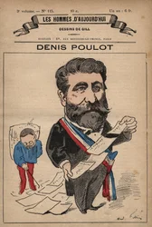 Caricature de Denis Poulot (1832-1905) de "Les Hommes d
