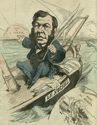 Émile-Justin Menier (1826-1881), chocolatier industriel et député républicain. dans « L