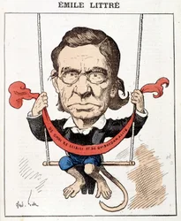 Émile Littré - par Gill, dans « Les Hommes d