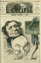 Ernest Picard (1821-1877), homme politique français. Couverture de « L