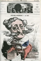 Jules Noriac (1827-1882), écrivain, critique et journaliste français