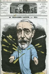 Paul-Armand Challemel-Lacour, homme politique, diplomate et historien de la philosophie française. Couverture de L