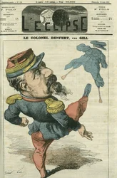 Pierre Philippe Denfert-Rochereau (1823-1878), soldat et homme politique français. Couverture dans « L