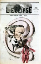 Richard Wagner - par Gill, dans L