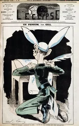 Écolier avec bonnet d