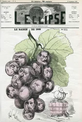 La vendange de 1868, évocation d