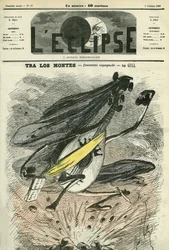 Tra los montes, fantaisie espagnole, évocation du contexte politique difficile en Espagne. Couverture dans "L