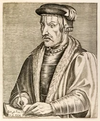 Heinrich Cornelius Agrippa, de « Vrais Portraits » par André Thévet publié en 1584