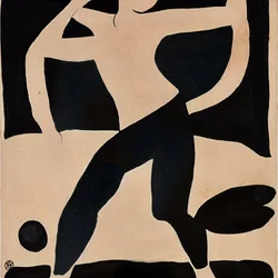 Figure abstraite dynamique