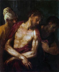 Ecce Homo par Andrea Schiavone (ca. 1520-1582)