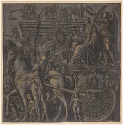 Le Triomphe de Jules César : César Triomphant