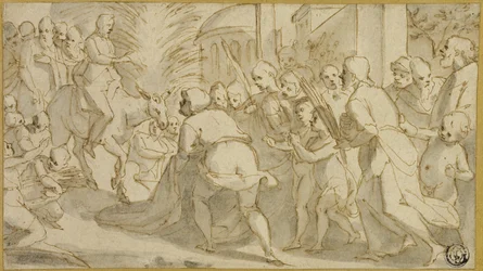 Christ entrant à Jérusalem