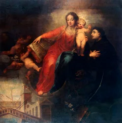 Madone et Enfant avec Saint Antoine de Padoue, 1660s