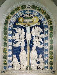 La crucifixion avec Saint François d