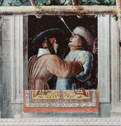 Le martyre de saint Christophe, détail d