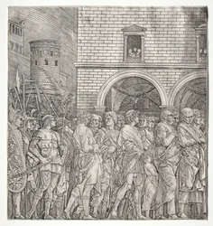 Les Triomphes de César : Les Sénateurs, 1400s
