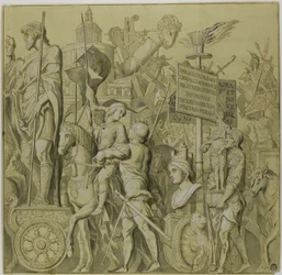 Triomphes de Jules César : Toile n° II