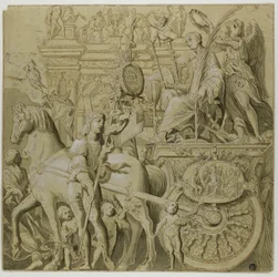 Triomphes de Jules César : Toile n° IX