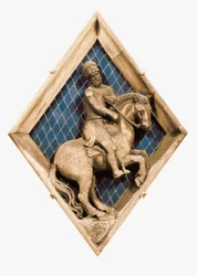 Mars, sculpture en bas-relief par Andrea Pisano