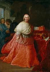 Portrait du cardinal Carlos de Borja y Centellas 1663-1733, après 1721
