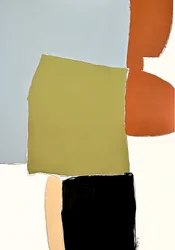Formes abstraites aux tons discrets