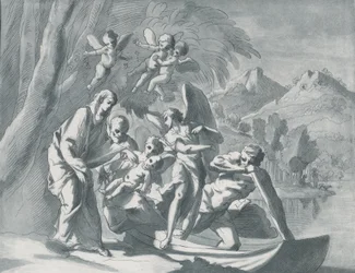 Le repos pendant la fuite en Égypte, 1740-1771