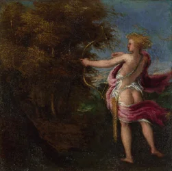 Arcas chassant, vers 1550
