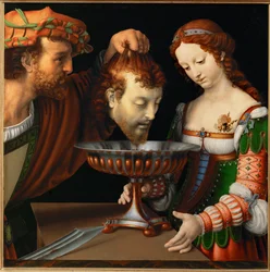 Salomé avec la tête de saint Jean-Baptiste, vers 1501-20 (peinture sur bois)