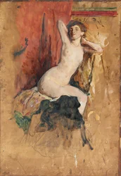 Andrea Tavernier La clairière (verso)