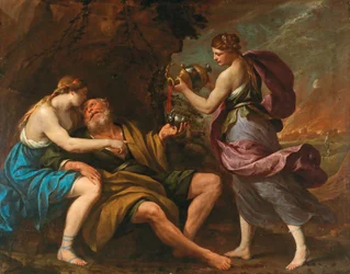 Loth et ses filles, années 1650