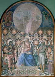 Madone et enfant avec anges, vers 1443
