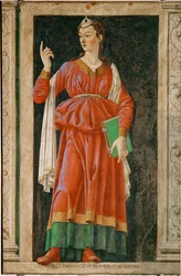 La Sibylle de Cumes, vers 1450, de la célèbre série d