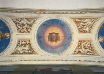 Trinité et quatre saints