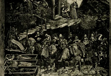 Équitation, (détail)