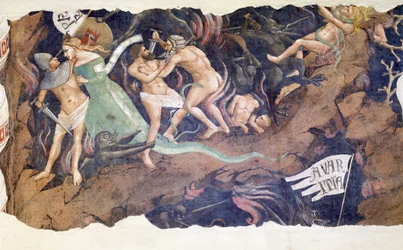 Triomphe de la mort, 1348 (détail)