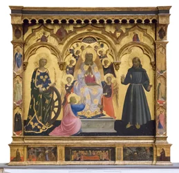 Madone de la Cintola avec sainte Catherine et François