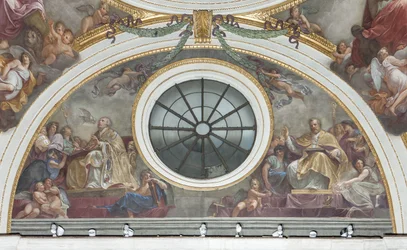 Saint Ambroise et Saint Grégoire le Grand, 1792-95